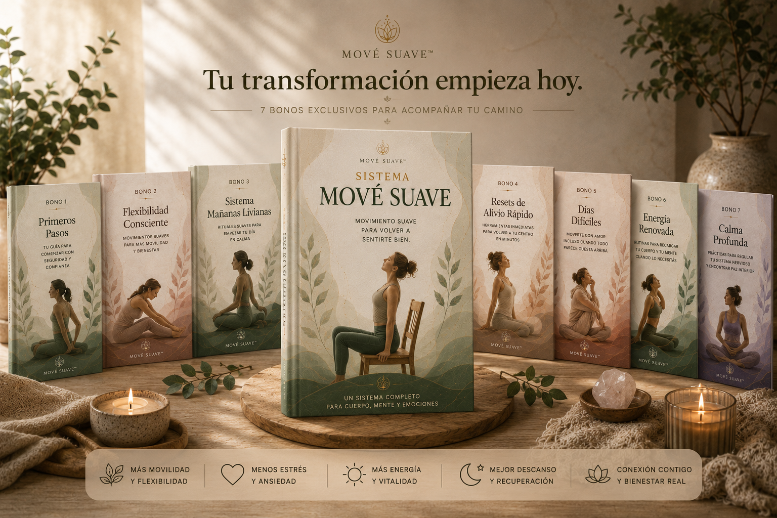 Mové Suave — Movimientos Suaves para Sentirte Mejor en Casa